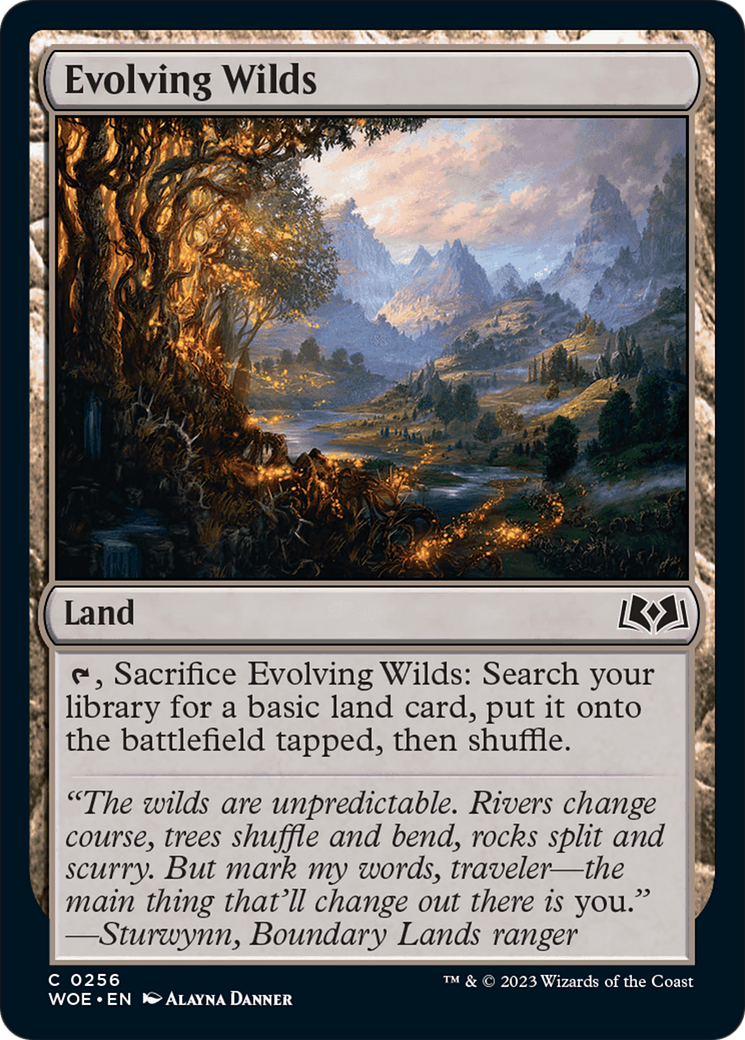 Evolving Wilds [Wilds of Eldraine] | The CG Realm