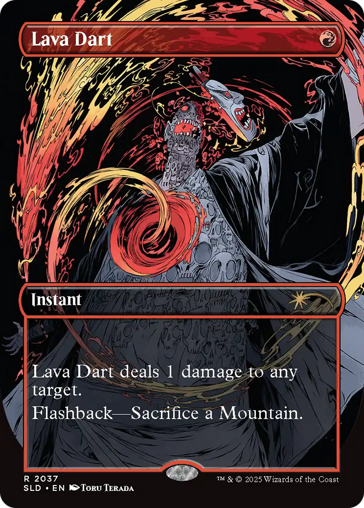 Lava Dart (Rainbow Foil) [Secret Lair Drop Series] | The CG Realm