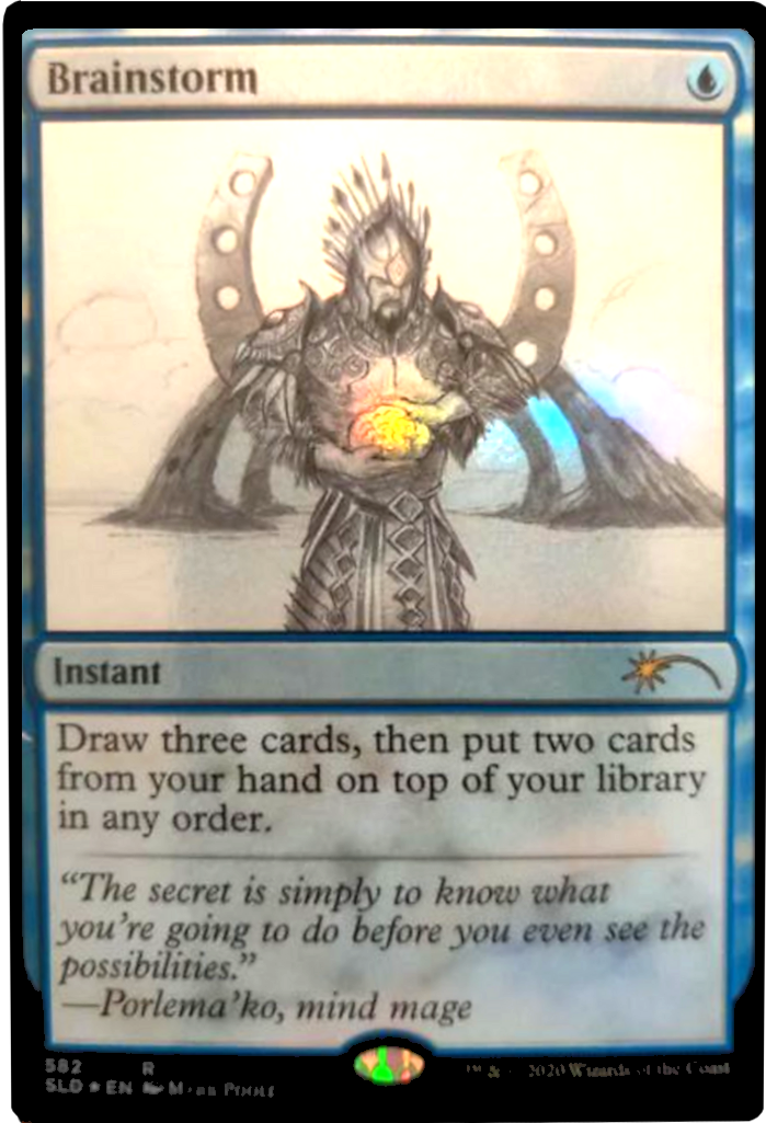 Brainstorm (Sketch) [Secret Lair Drop Promos] | The CG Realm