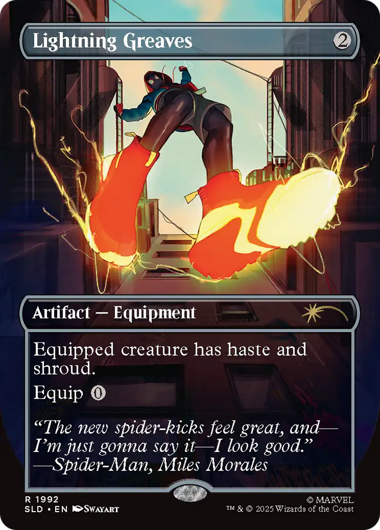 Lightning Greaves (1992) (Rainbow Foil) [Secret Lair Drop Series] | The CG Realm