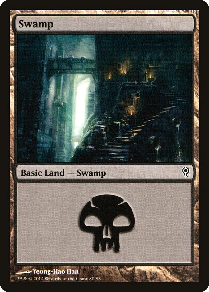 Swamp (80) [Duel Decks: Jace vs. Vraska] | The CG Realm