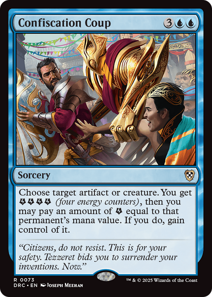 Confiscation Coup [Aetherdrift Commander] | The CG Realm