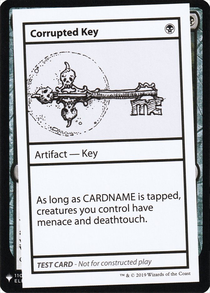 Corrupted Key [Mystery Booster Playtest Cards] | The CG Realm