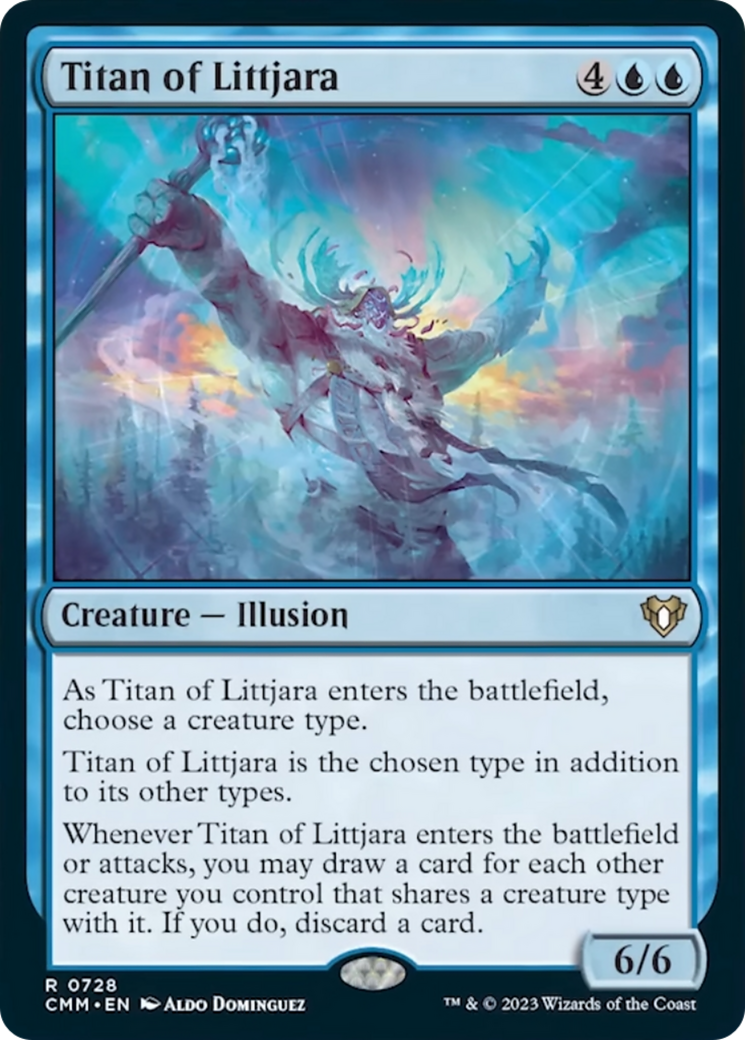 Titan of Littjara [Commander Masters] | The CG Realm