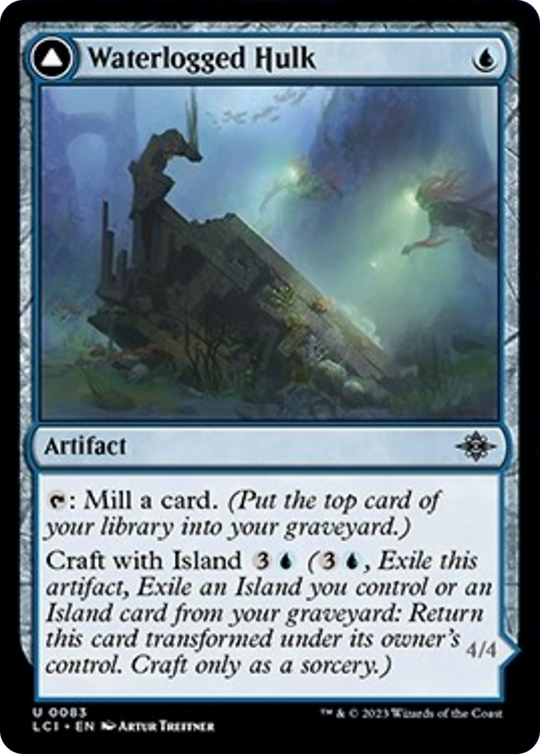 Waterlogged Hulk (LCI-083) - The Lost Caverns of Ixalan