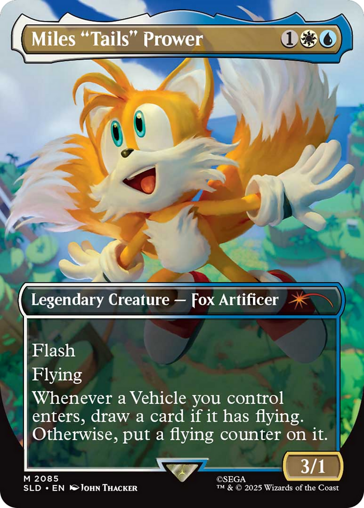 Miles "Tails" Prower (Rainbow Foil) [Secret Lair Drop Series] | The CG Realm