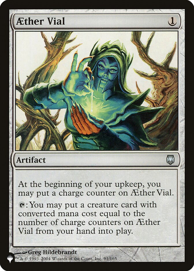 Aether Vial [The List] | The CG Realm