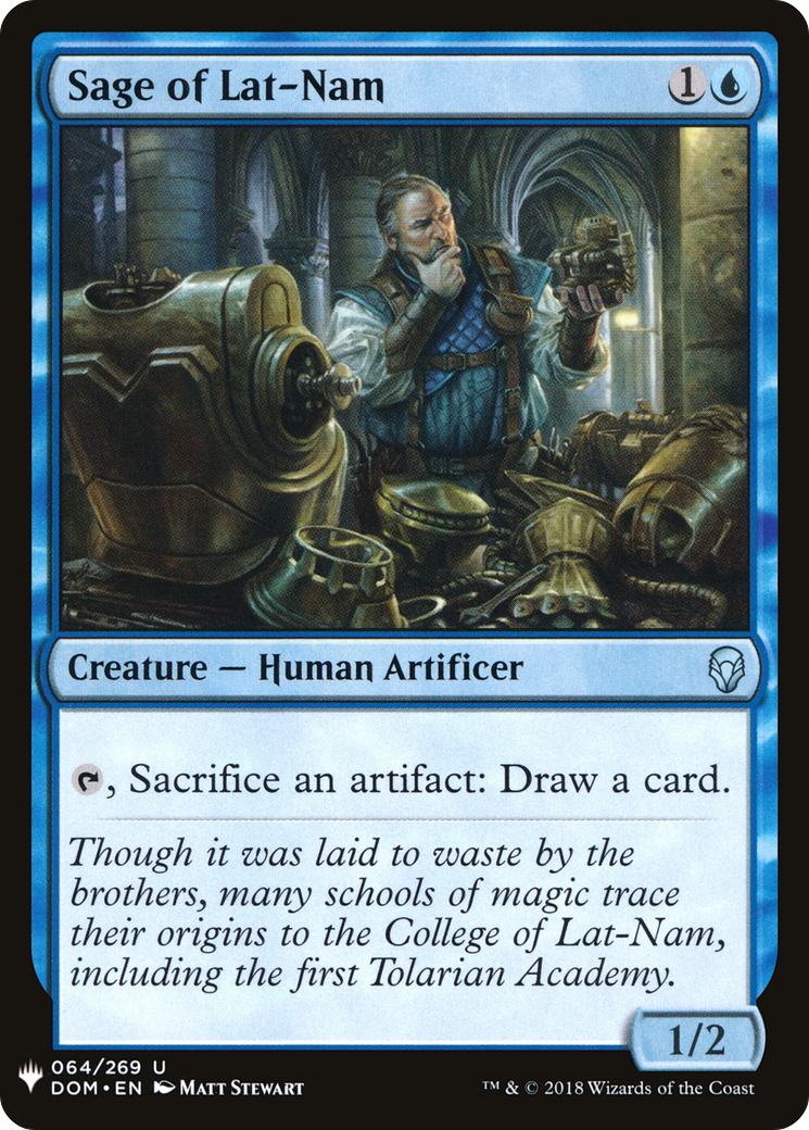 Sage of Lat-Nam (LIST-DOM-64) - The List