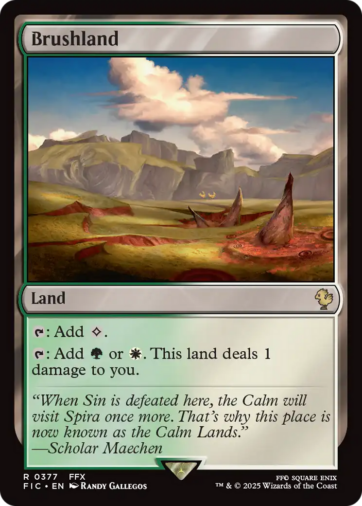 Brushland [FINAL FANTASY Commander] | The CG Realm