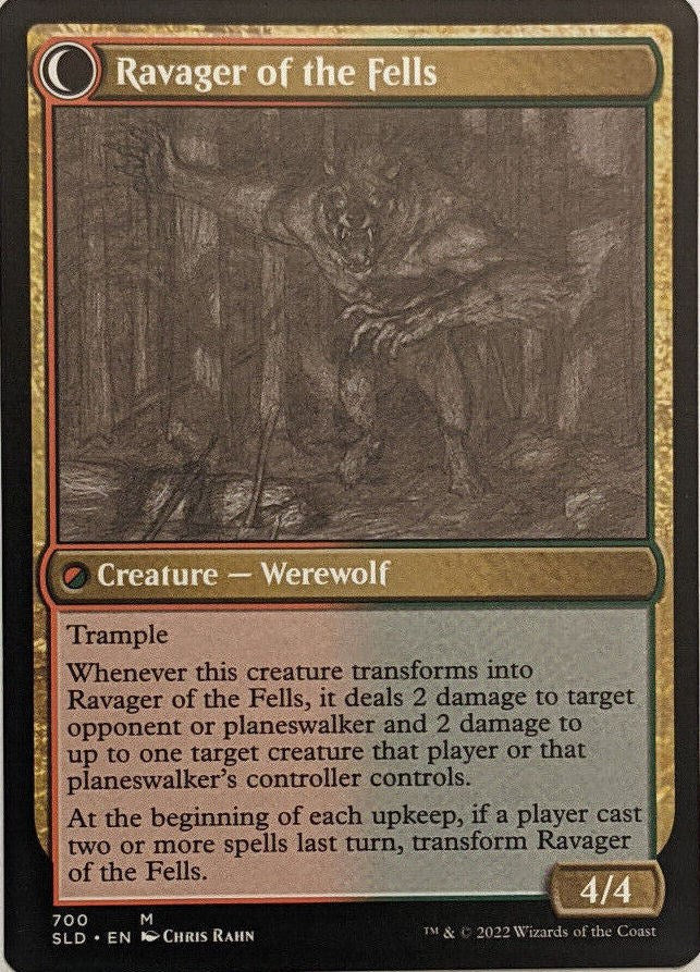 Huntmaster of the Fells (Sketch Showcase) (SLD-700) - Secret Lair Drop