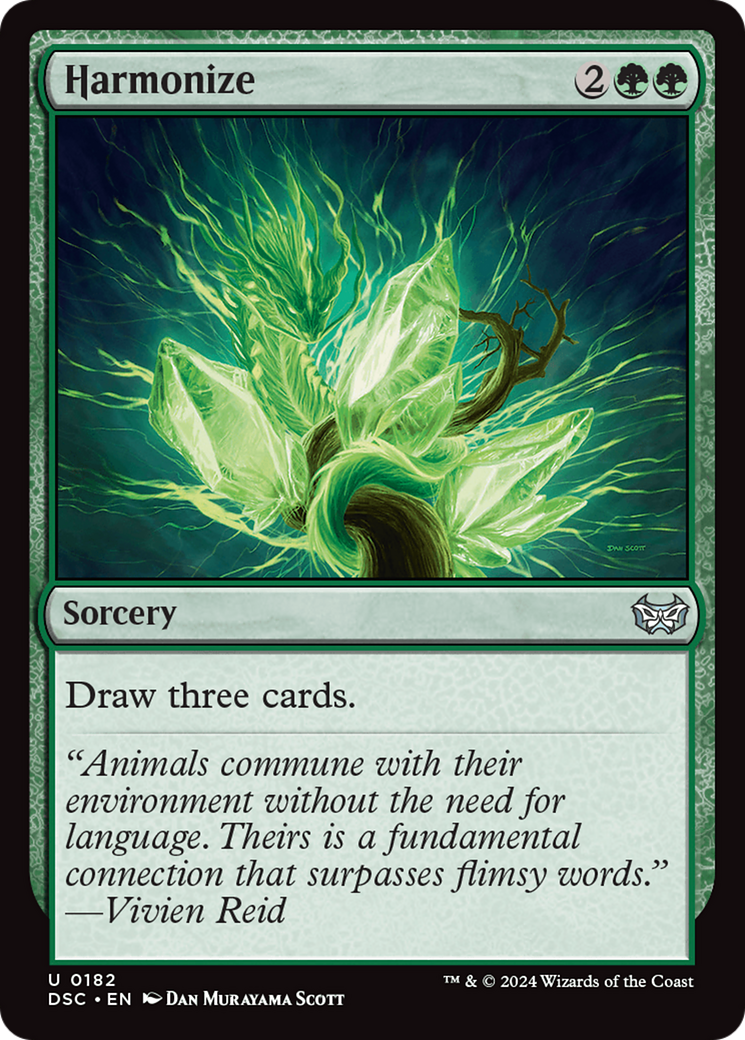Harmonize [Duskmourn: House of Horror Commander] | The CG Realm