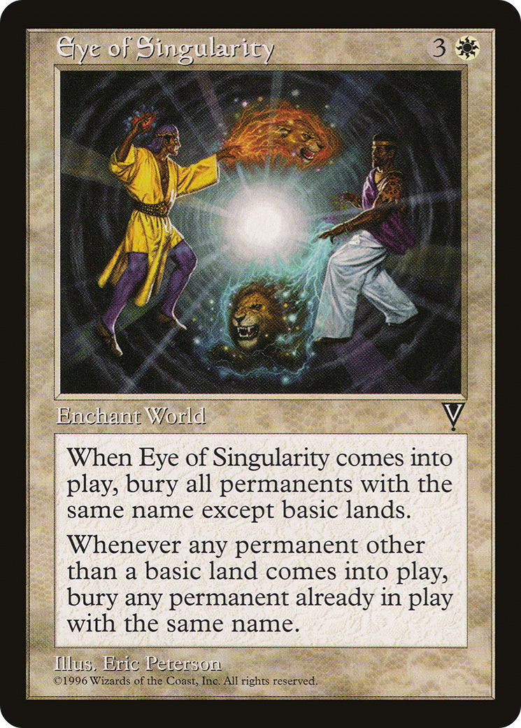 Eye of Singularity (VIS-) - Visions