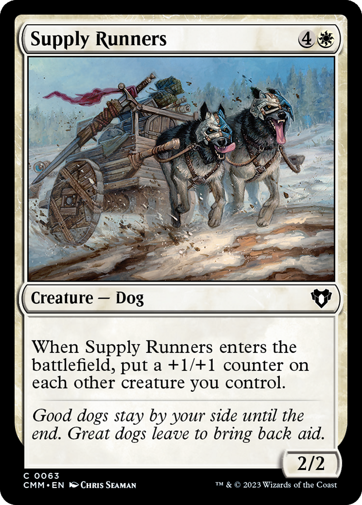 Supply Runners [Commander Masters] | The CG Realm