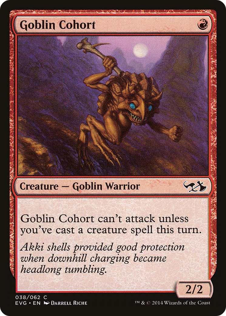 Goblin Cohort (DD3-) - Duel Decks Anthology: Elves vs. Goblins