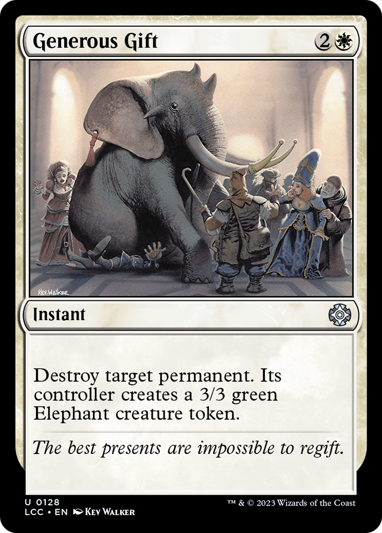 Generous Gift [The Lost Caverns of Ixalan Commander] | The CG Realm