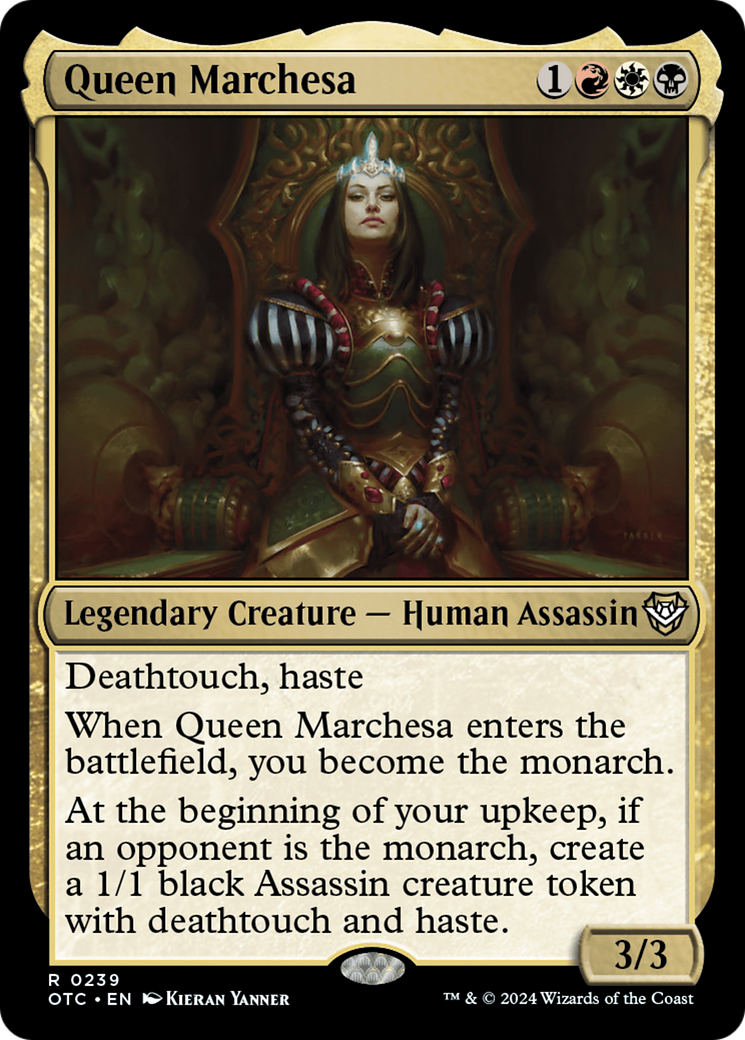 Queen Marchesa [Outlaws of Thunder Junction Commander] | The CG Realm