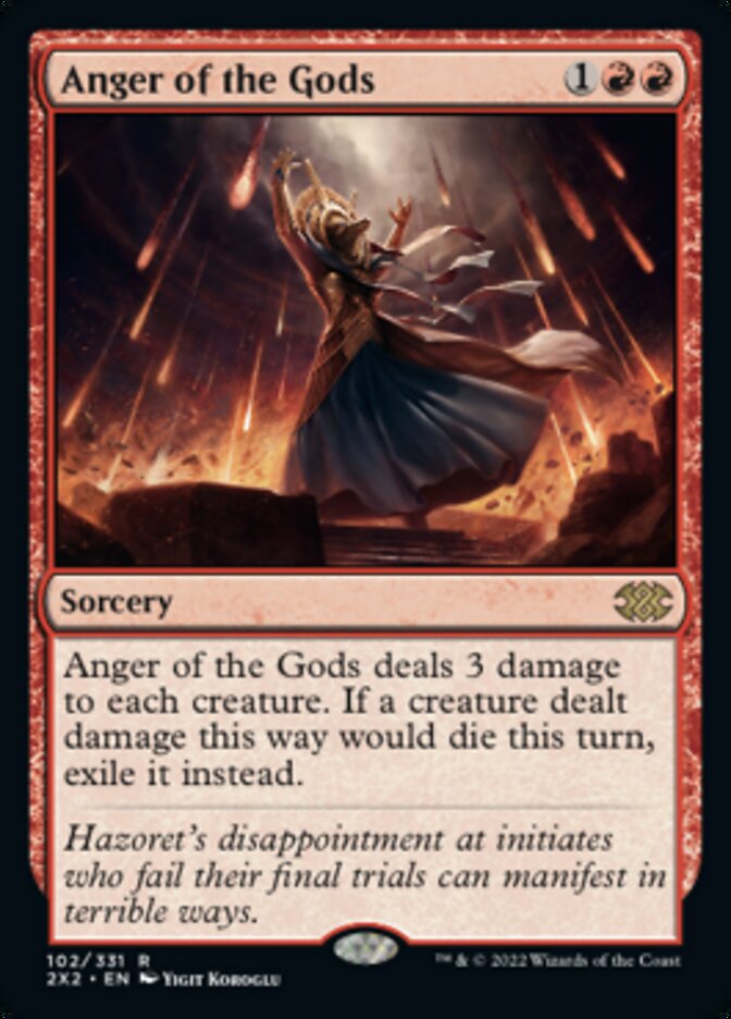 Anger of the Gods [Double Masters 2022] | The CG Realm