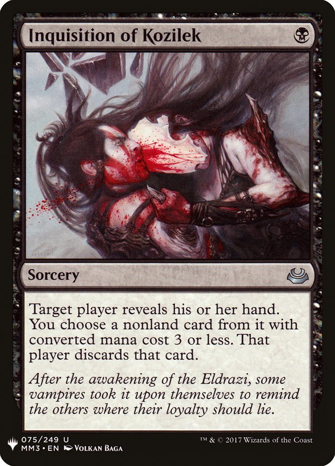 Inquisition of Kozilek [Mystery Booster] | The CG Realm