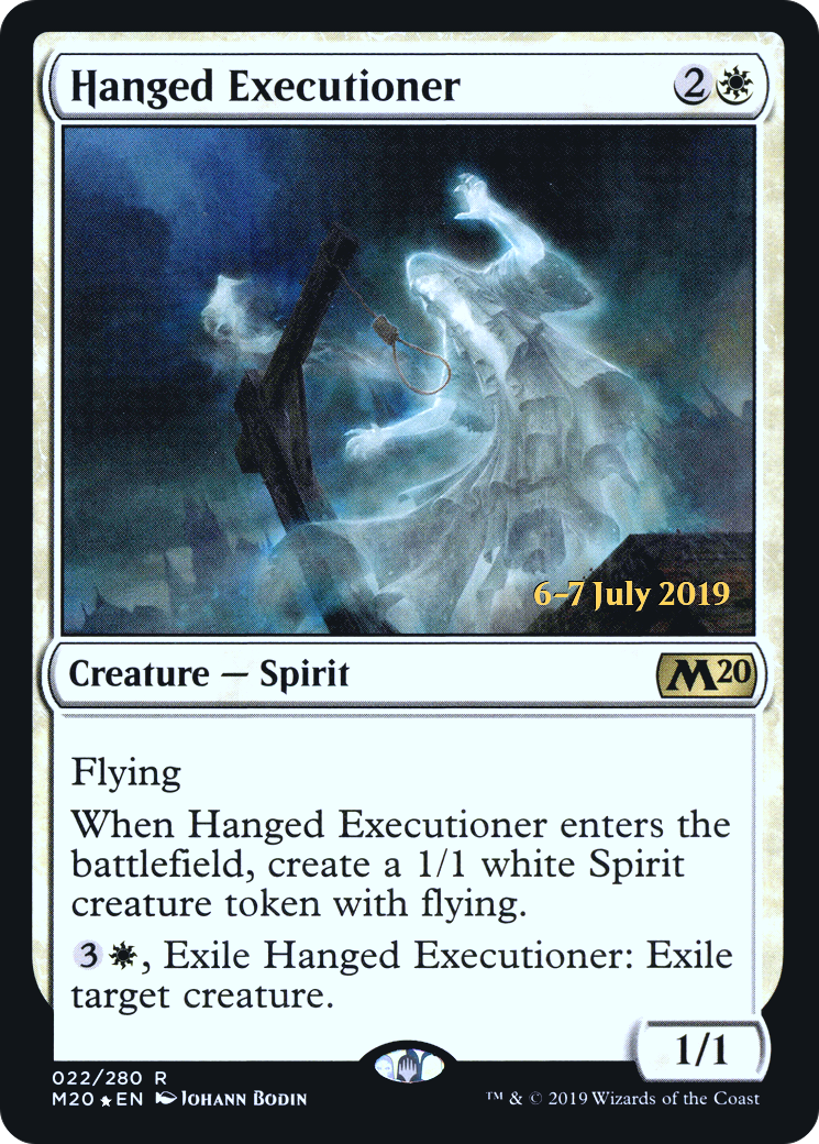 Hanged Executioner (PRE-22S) - Core Set 2020 Promos Foil