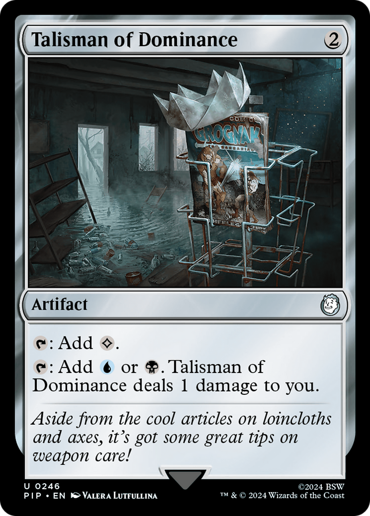 Talisman of Dominance [Fallout] | The CG Realm