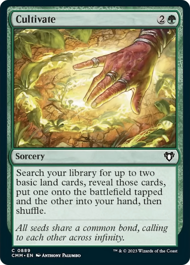 Cultivate [Commander Masters] | The CG Realm