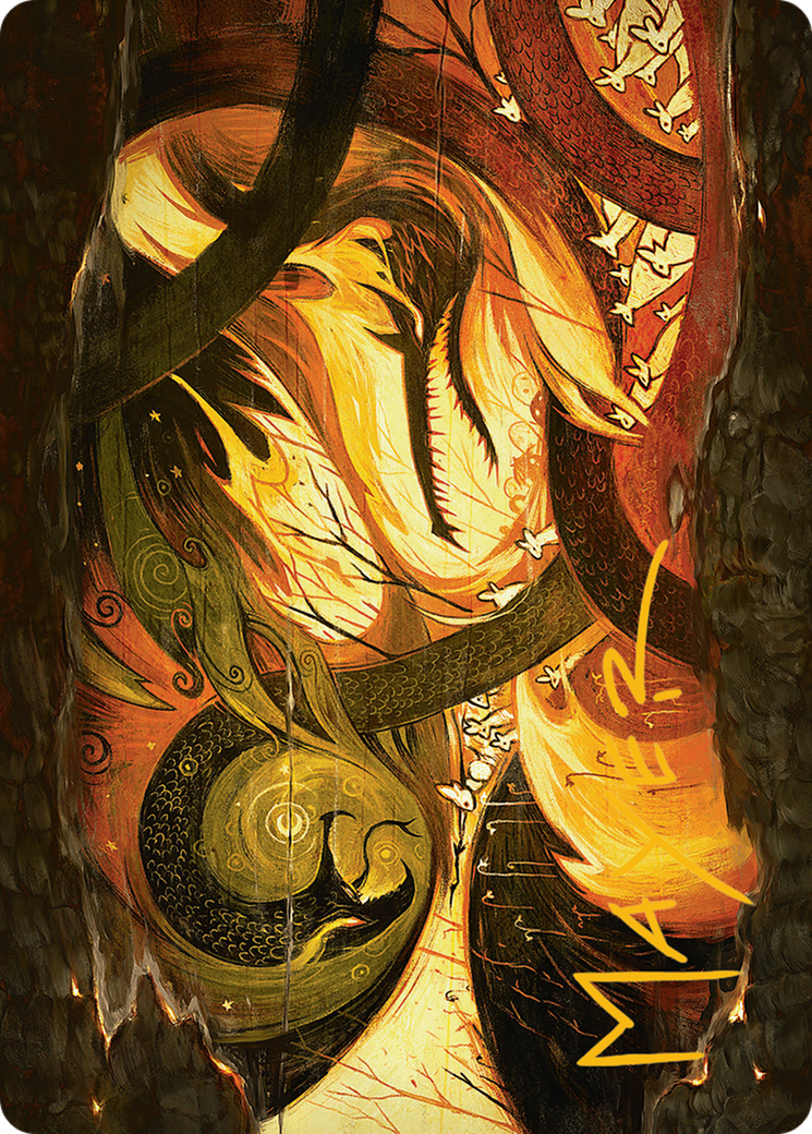 Season of Loss Art Card (Gold-Stamped Signature) [Bloomburrow Art Series] | The CG Realm