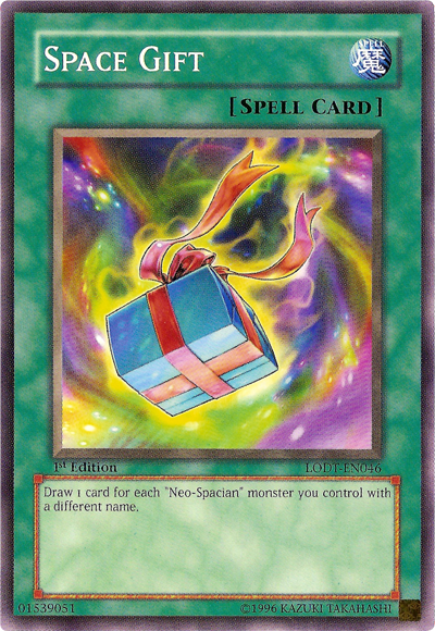 Space Gift [LODT-EN046] Common | The CG Realm