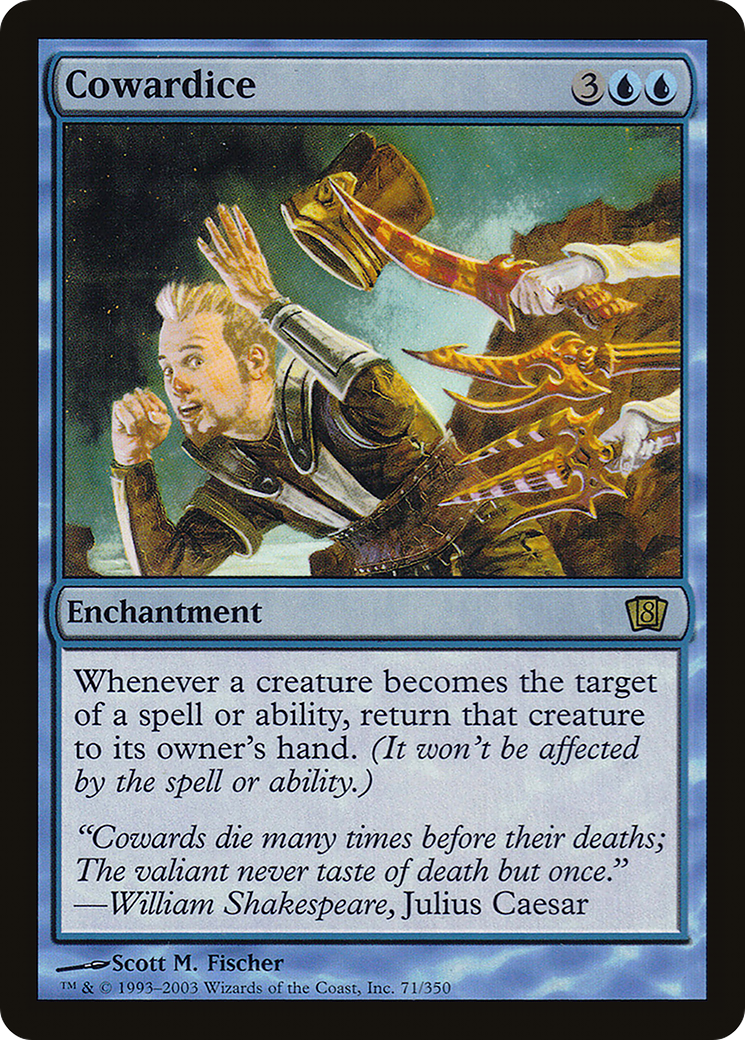 Cowardice (8ED-071) - 8th Edition