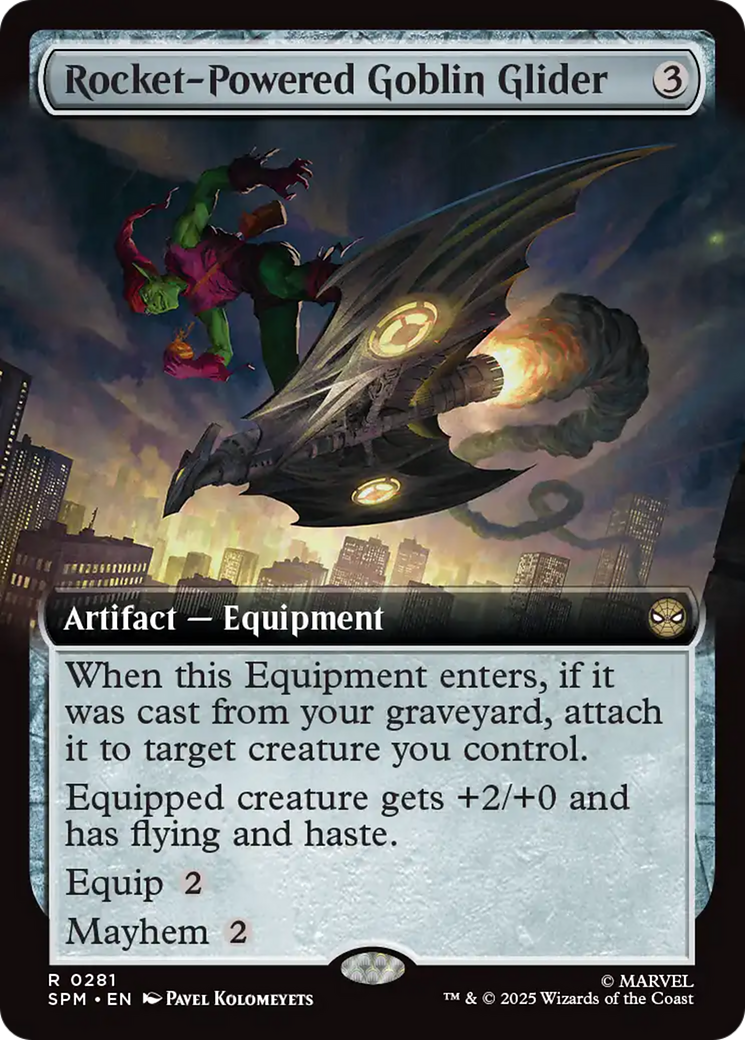 Rocket-Powered Goblin Glider (Extended Art) [Marvel's Spider-Man] | The CG Realm