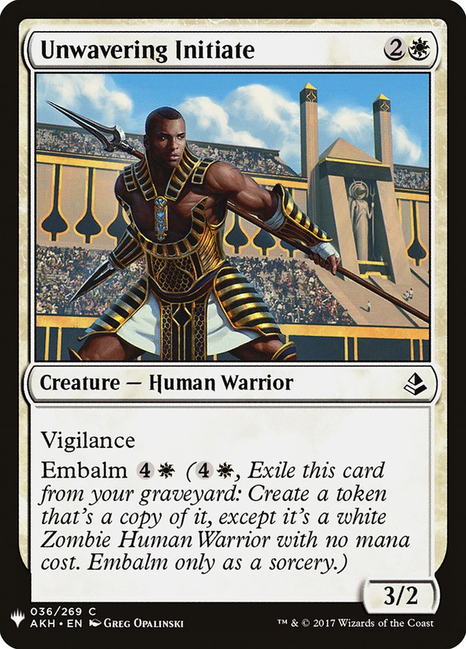 Unwavering Initiate [Mystery Booster] | The CG Realm