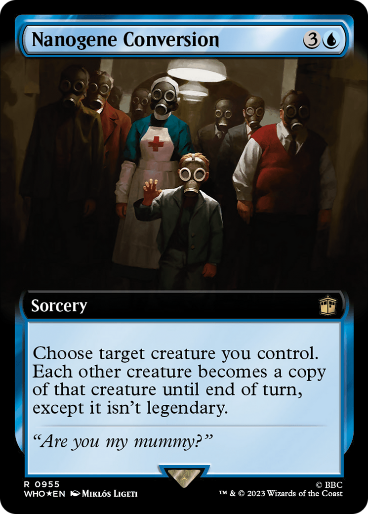 Nanogene Conversion (Extended Art) (Surge Foil) [Doctor Who] | The CG Realm