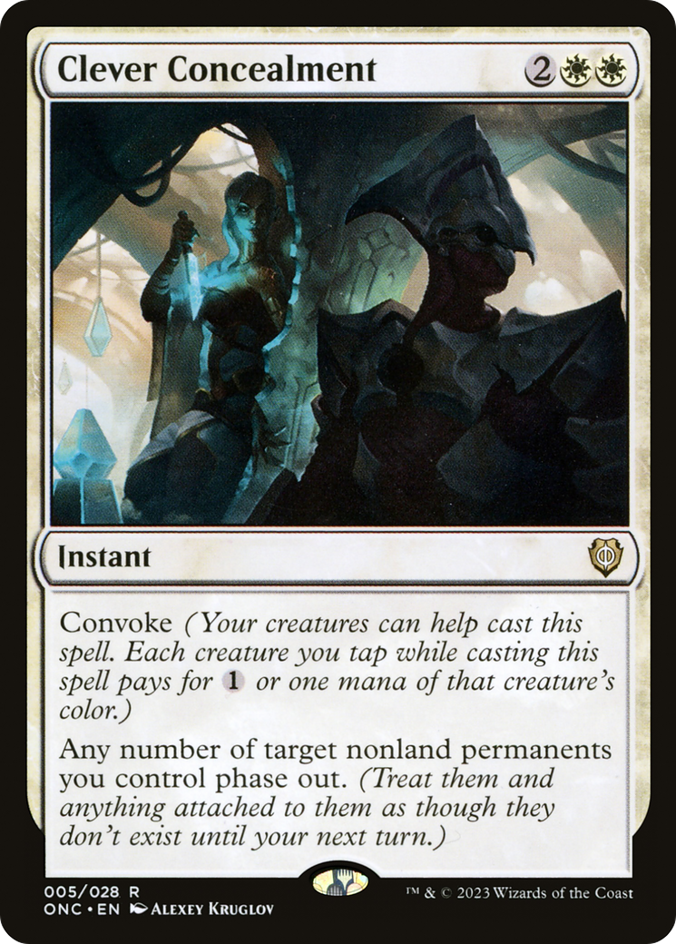 Clever Concealment [Phyrexia: All Will Be One Commander] | The CG Realm