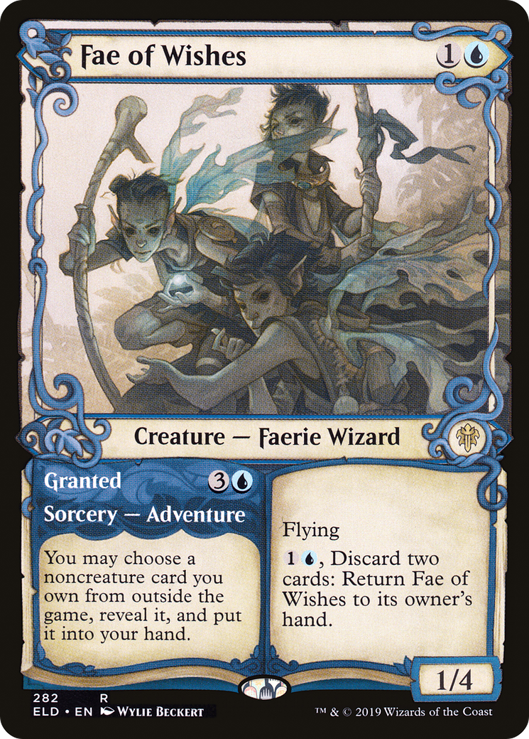 Fae of Wishes (Showcase) (ELD-282) - Throne of Eldraine: (Showcase)