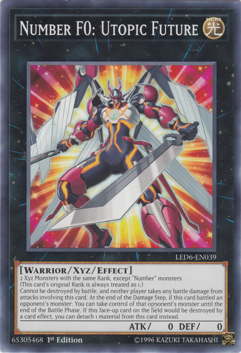 Number F0: Utopic Future [LED6-EN039] Common | The CG Realm