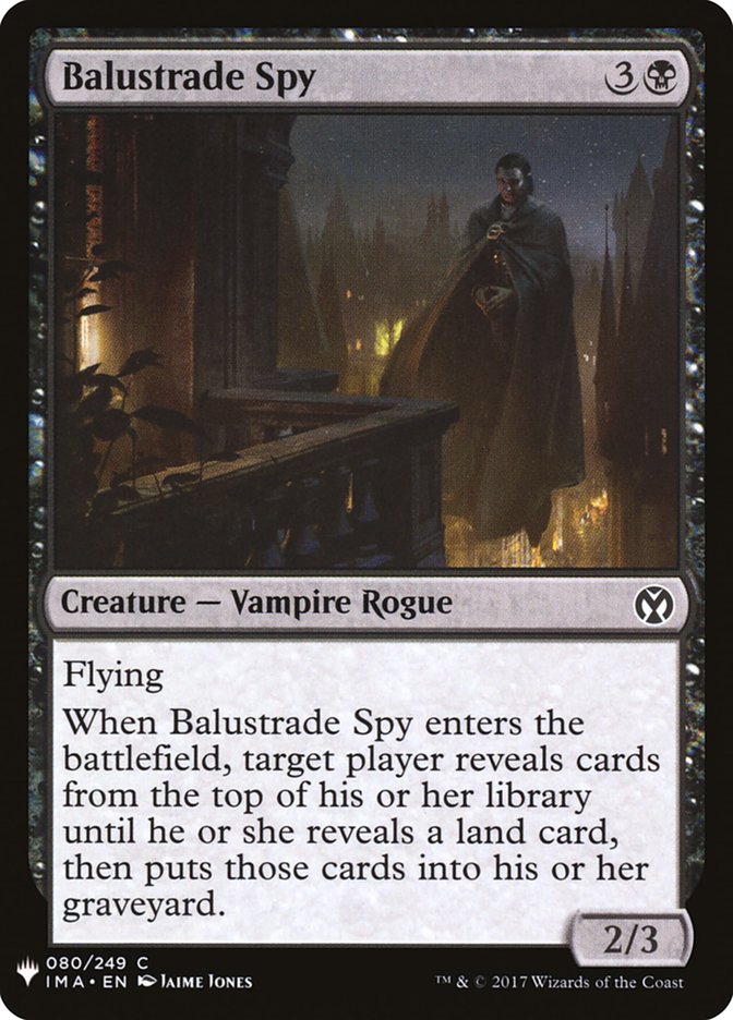 Balustrade Spy [Mystery Booster] | The CG Realm