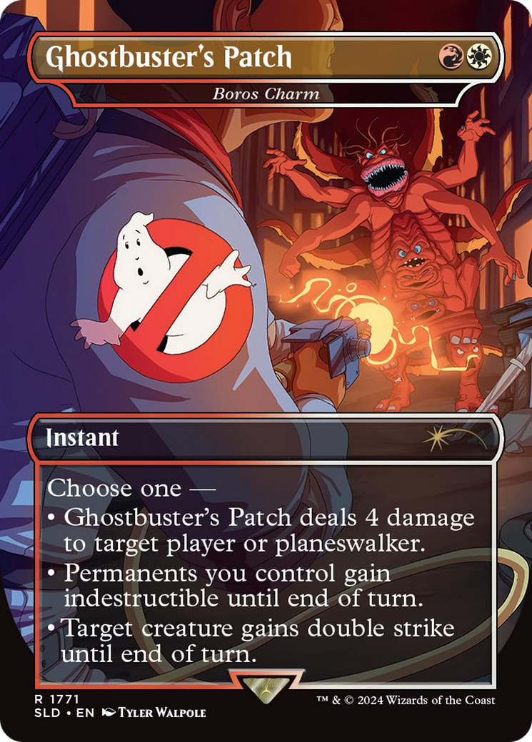 Ghostbuster's Patch - Boros Charm [Secret Lair Drop Series] | The CG Realm