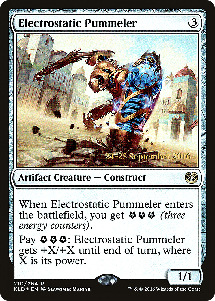 Electrostatic Pummeler (PRE-210) - Kaladesh Promos Foil