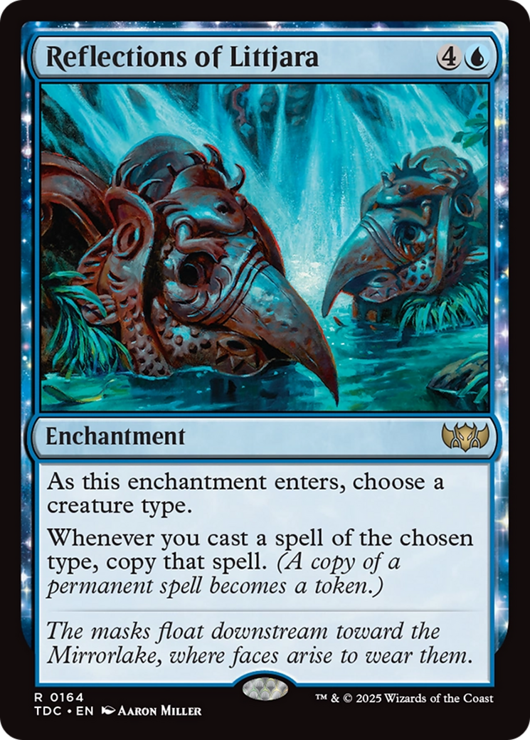 Reflections of Littjara [Tarkir: Dragonstorm Commander] | The CG Realm