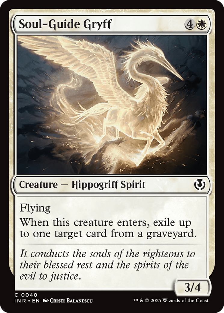 Soul-Guide Gryff [Innistrad Remastered] | The CG Realm