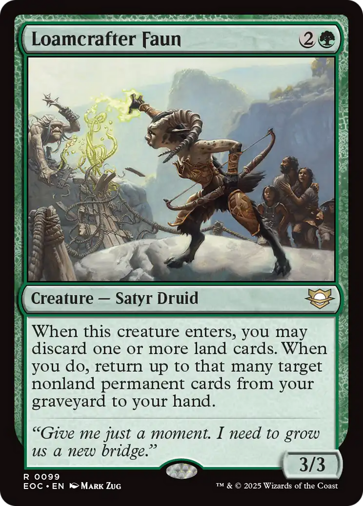 Loamcrafter Faun [Edge of Eternities Commander] | The CG Realm