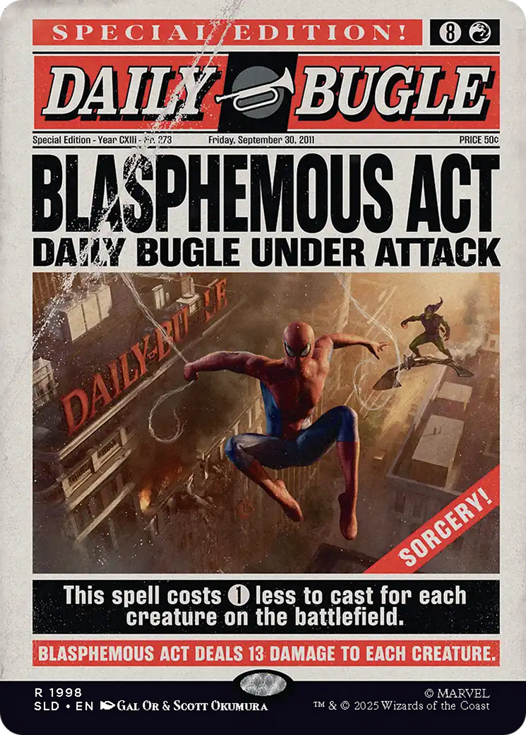 Blasphemous Act (1998) [Secret Lair Drop Series] | The CG Realm