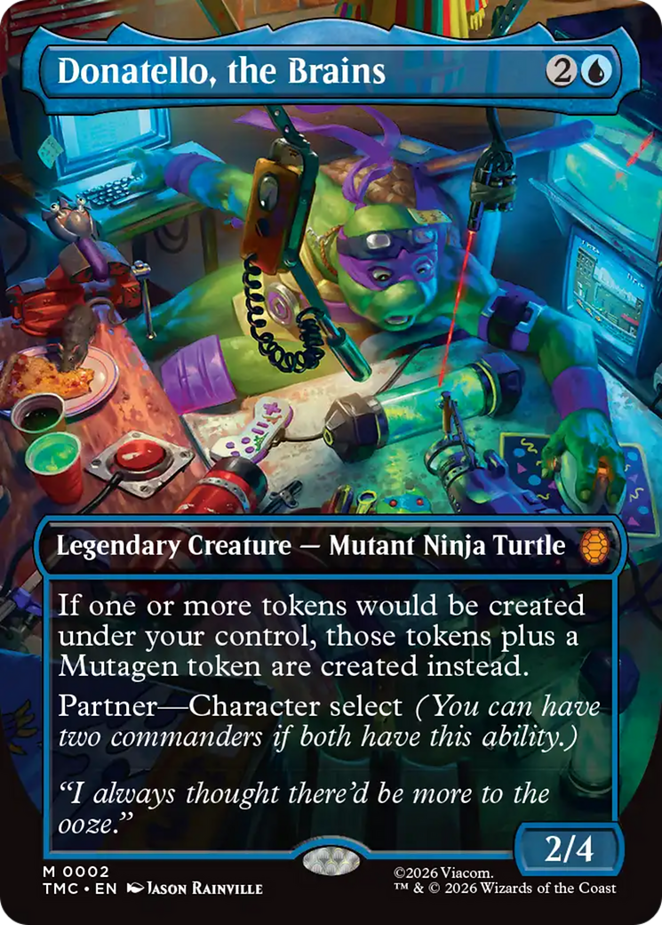 Donatello, the Brains (Borderless) [Teenage Mutant Ninja Turtles Commander] | The CG Realm
