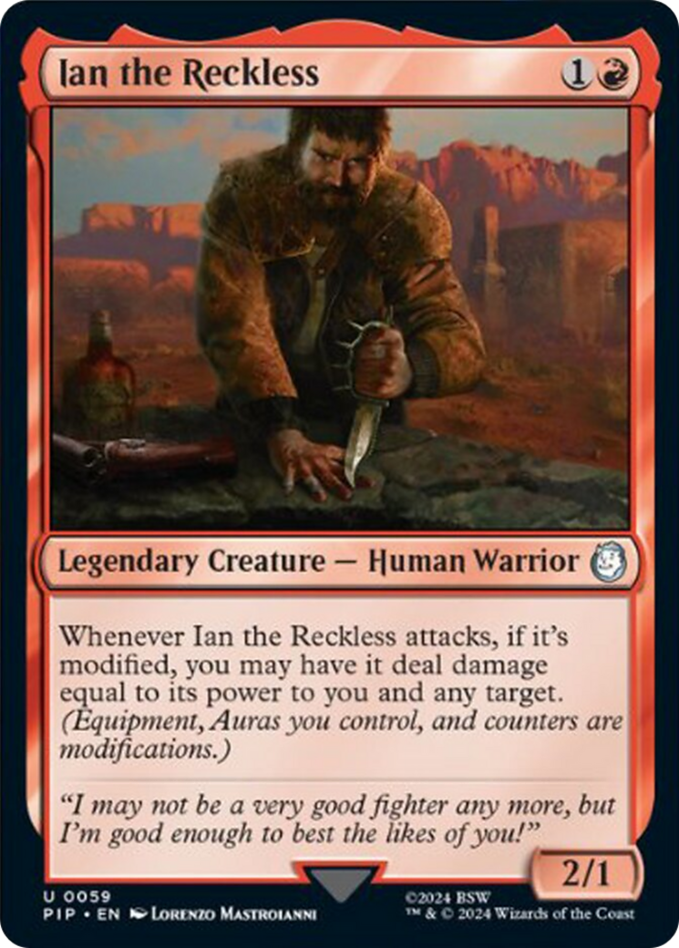 Ian the Reckless [Fallout] | The CG Realm