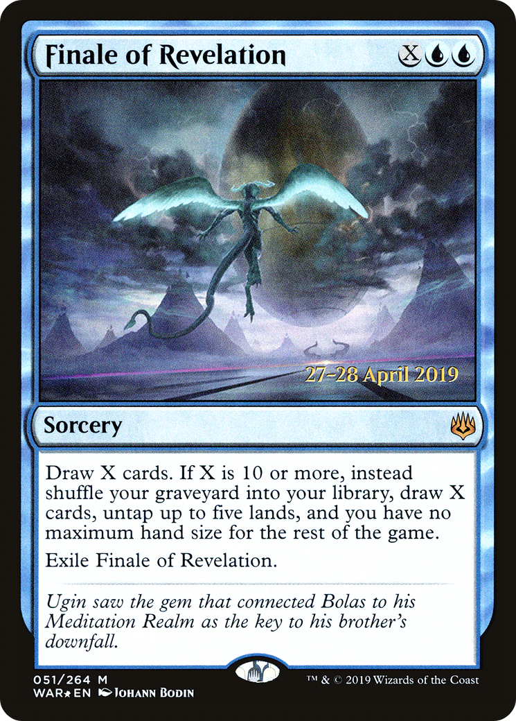 Finale of Revelation (PRE-51S) - War of the Spark Promos Foil