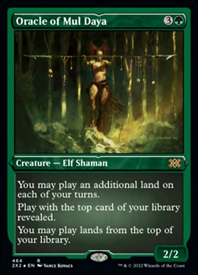 Oracle of Mul Daya (Foil Etched) [Double Masters 2022] | The CG Realm