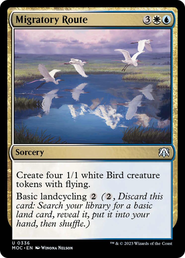 Migratory Route [March of the Machine Commander] | The CG Realm