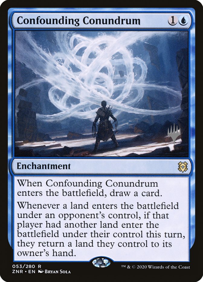 Confounding Conundrum (Promo Pack) [Zendikar Rising Promos] | The CG Realm