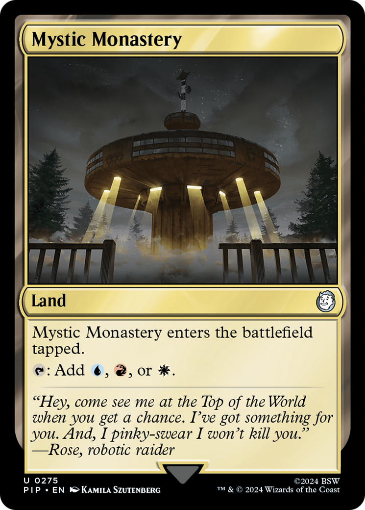 Mystic Monastery [Fallout] | The CG Realm