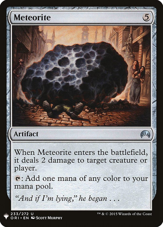 Meteorite [Mystery Booster] | The CG Realm