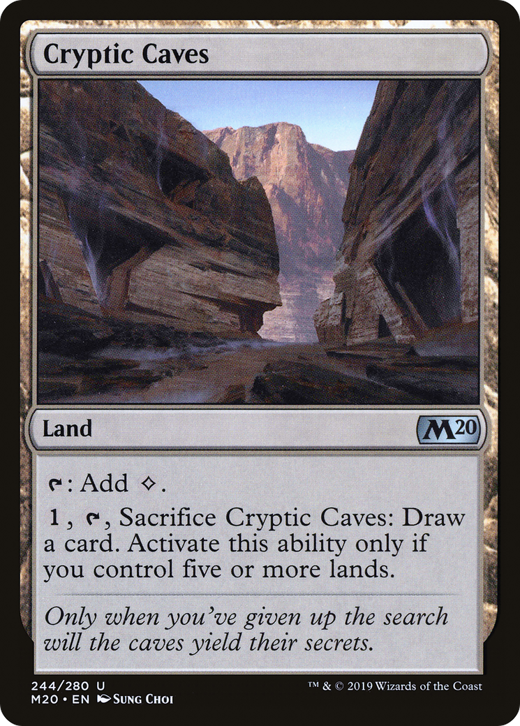 Cryptic Caves (M20-244) - Core Set 2020